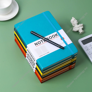 Grosir dapat disesuaikan jurnal kertas batu bantalan menulis kertas putih kalender kustom notebook kulit Pu dengan pena - Product Image 2