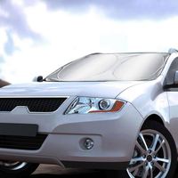 Pare-soleil de voiture de pare-brise avant pliable personnalisé pour les rayons UV et la protection contre la chaleur du soleil pare-soleil de voiture