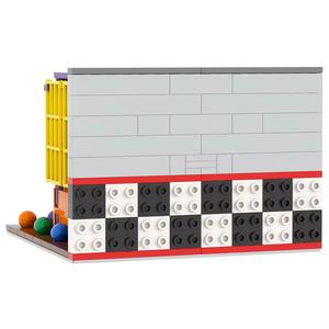 Set de Construcción de Bloques de Plástico ABS MOC1566 FNAF, Habitación de Freddy, Foxy y el Oso de Medianoche, 294 Piezas, para Mayores de 14 Años - Product Image 4