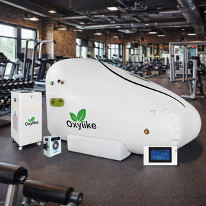 Chambre <span class=keywords><strong>hyperbare</strong></span> à oxygène Oxylike OLS-LS1 1.5ATA en forme de triangle, souple, pour athlètes, à <span class=keywords><strong>prix</strong></span> de gros usine, pour position couchée et assise - Product Image 1