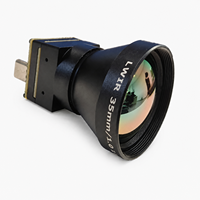 Module de caméra thermique non refroidie 384x288 VOx, cœur thermique infrarouge 12um 50fps pour drone UAV, vision nocturne, OEM