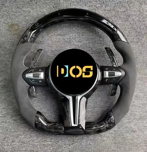 Volante <span class=keywords><strong>Deportivo</strong></span> LED de Fibra de Carbono y Alcántara Personalizado de Fábrica, Compatible con <span class=keywords><strong>BMW</strong></span> <span class=keywords><strong>I8</strong></span> I3 - Product Image 5