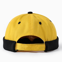 Gorras y Sombreros de Verano Talla Única con Logotipo Bordado, Gorra de Béisbol Personalizada sin Visera con Etiqueta Tejida