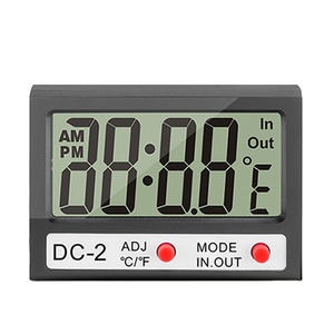 <span class=keywords><strong>LCD</strong></span> hiển thị xe ô tô trong nhà phòng trang trí ẩm kế Nhiệt kế - Product Image 1