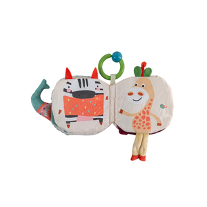 Nouveau design livres en tissu doux <span class=keywords><strong>livre</strong></span> en tissu froissé résistant à la déchirure avec hochet jouets sensoriels pour <span class=keywords><strong>0</strong></span> à <span class=keywords><strong>3</strong></span> bébés - Product Image 3