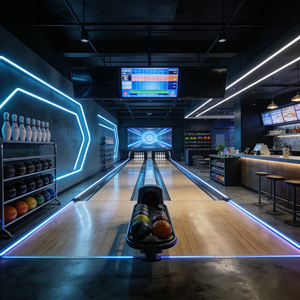 Pista de <span class=keywords><strong>Bolos</strong></span> Comercial Miniatura y Máquina de <span class=keywords><strong>Bolos</strong></span> de Cricket para Bares Deportivos o Expansión de Entretenimiento en Centros Comerciales - Product Image 4