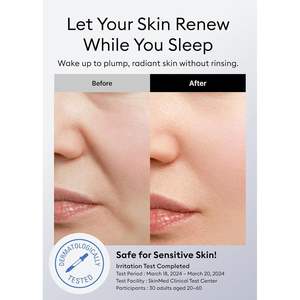 Masque de nuit hydratant Missha Cell Renew Snail 110 ml, soin de nuit pour tous types de peaux - Product Image 5