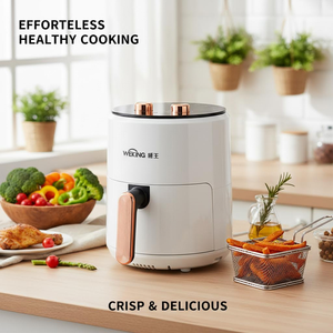 <span class=keywords><strong>Friteuse</strong></span> à <span class=keywords><strong>air</strong></span> multifonction 4L, appareils de cuisine portables de petite taille, certificat CE CB avec protection contre la surchauffe, usage domestique - Product Image 5