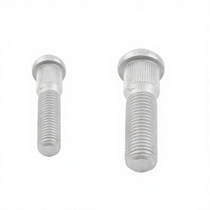 Aangepaste wielbouten M14 X 1.25 lange gekartelde bouten zinkafwerking DIN/JIS/ISO standaard roestvrij staal autovervangende onderdelen doe-het-zelf - Product Image 4