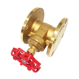 Válvula de Compuerta de Cobre Tipo Brida Z45w-16t, Totalmente de Latón para Agua en Proyectos de Aire Acondicionado Central HVAC - Product Image 3
