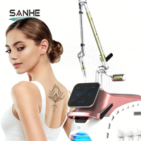 Machine laser picoseconde polyvalente avec taille de spot réglable de 2 à 10 mm pour le tatouage, la réduction des pigments et le rajeunissement de la peau