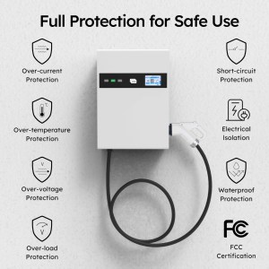 Stazione di Ricarica per Auto Elettriche NTO a Parete, Interfaccia Standard 20KW GBT, Caricatore DC Wallbox - Product Image 4