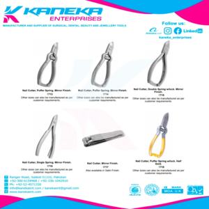 Vente en gros Coupe-ongle professionnel incurvé en acier inoxydable avec poignée en plastique de haute qualité pour les doigts avec logo personnalisé - Product Image 5