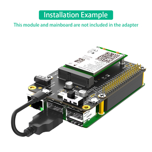 Chapeau de base 3G/4G et LTE pour carte d'ordinateur Raspberry/ Asus Tinker Board/ Samsung <span class=keywords><strong>ARTIK</strong></span> /Rock64 Media/Liber - Product Image 4