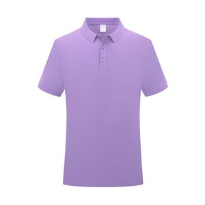 Promotional <b>Polo</b> Shirt Solid Color Polyester Short Sleeve Daily Wear - Product Image 1