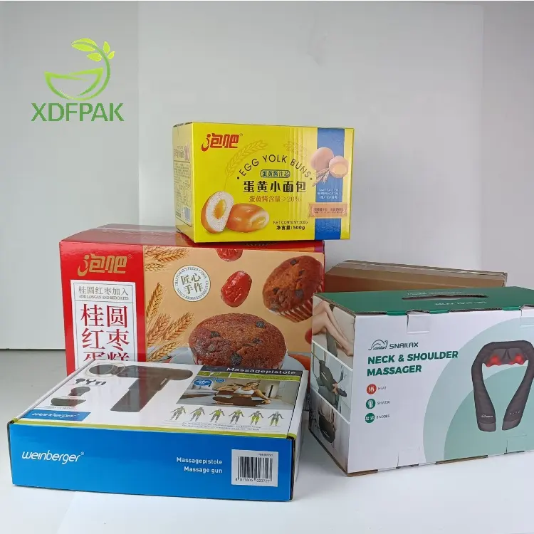 Scatole di imballaggio personalizzate per scatole di varie forme per piccole imprese