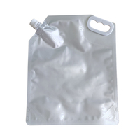 Pochettes souples gaufrées 3L 5L avec bec verseur pour eau potable, vin, jus, lait concentré