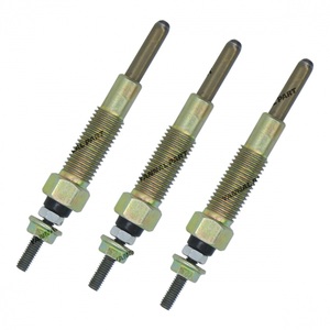 IZUMI 4 Uds bujía incandescente 32A66-03100 para carretilla elevadora <span class=keywords><strong>Mitsubishi</strong></span> <span class=keywords><strong>S4Q2</strong></span> S4S 12V F18B FD28 FD35A - Product Image 1