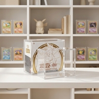 Boîte de présentation en acrylique ETB avec protection UV à 99 % pour TCG Booster Ultra Premium Collection Japan Booster Box Storage