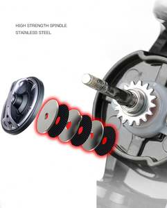 Los mejores carretes de pesca de salmón bajo 13 + 1BB carrete de Metal poco profundo de carbono 5,2: 1 Max <span class=keywords><strong>Drag</strong></span> 15KG River Fishing-CP4000/5000/6000 Spinning - Product Image 3