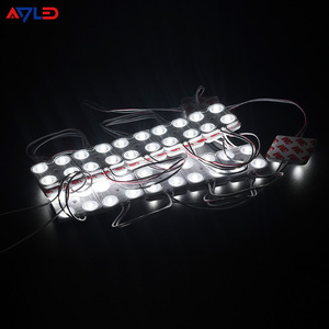 Mini Module Extérieur Led Blanc Carré 12V 7000K Boîtes À Lumière Rétro-Éclairé Modul 2835 SMD 170 ° Lentille 4 Leds Pixel Canal Lettres Modulo - Product Image 6