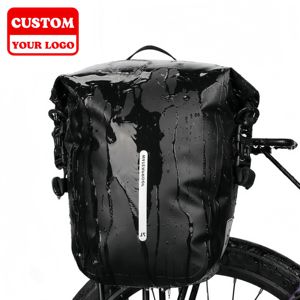 Personnalisé 7L vélo étanche urbain vélo siège arrière support accessoire sacoche sac pour cyclisme bagages vélo sacs pochette - Product Image 1