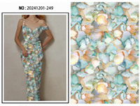 Tissu floral directement de l'usine, 100% rayonne viscose, imprimé bon marché, design africain, vente en gros, PIPA DANCE