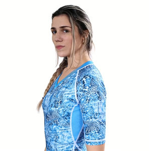 Rash Guard per Donne nel BJJ, Maglia Rash Guard per Jiu Jitsu con Fori per i Pollici, Rash Guard Senza Gi per Combattenti Femminili - Product Image 5