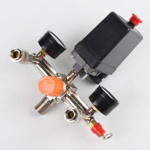 Vanne de régulation de pression en métal Lefoo avec manomètre pour pièces de compresseur d'air - Product Image 2