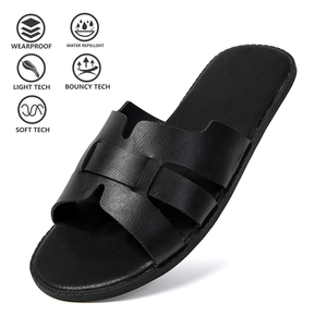 Nouveautés Sandales en <span class=keywords><strong>cuir</strong></span> pour hommes de qualité supérieure EUR 40-47 |   Semelle en caoutchouc antidérapante pour un usage quotidien et en extérieur, de haute qualité - Product Image 3