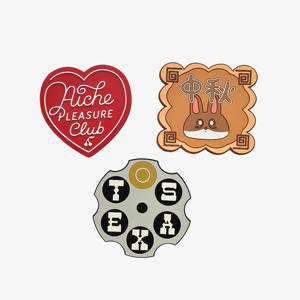 Dessous de verre personnalisés en forme de cœur Dessous de verre personnalisés avec logo d'amour Tapis de tasse Dessins de verre mignons pour cadeaux d'affaires - Product Image 2