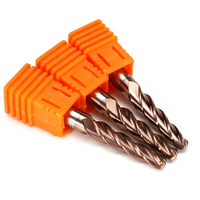Fresa de punta esférica de 4 filos de 6 mm de carburo sólido para tallado de madera, R3, para router CNC, para creación de moldes de relieve 3D