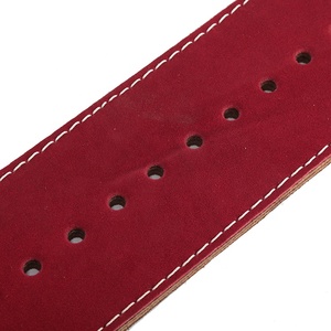 Cinturón de gimnasio de cuero de piel de vaca de alta calidad para hombres, soporte de cintura para levantamiento de pesas, hebilla de <span class=keywords><strong>palanca</strong></span> de elevación eléctrica, cinturones de soporte trasero para Fitness - Product Image 4