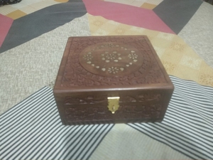 Top Demanded Wooden Jewellery <b>Box</b> With Drawer Mirror And <b>Lock</b> Storage Case For Organizer And Gift Purpose Bulk Supplier - Product Image 4