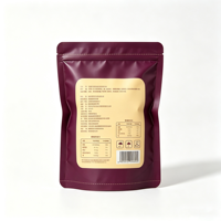 Sachet Doypack Personnalisé Imprimé avec Fermeture Éclair, Emballage Alimentaire en Plastique de Qualité Alimentaire pour Noix, Raisins et Fruits Séchés