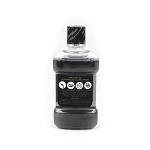 Contenance 250 ml personnalisable avec Logo privé, bouteille en plastique au <span class=keywords><strong>charbon</strong></span> <span class=keywords><strong>actif</strong></span> pour un usage domestique, accessoire de blanchiment de la bouche - Product Image 4