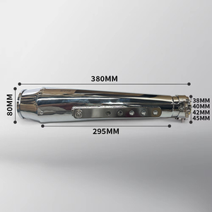 Pot d'échappement rétro pour moto, silencieux pour Hley, <span class=keywords><strong>125CC</strong></span> - Product Image 3