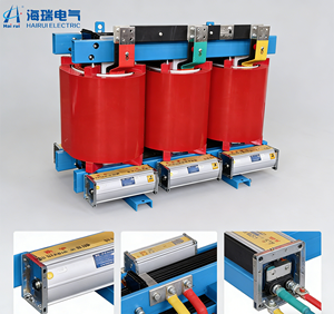 HaiRui SCB11 Three-Phase <strong>Dry</strong> <strong>Type</strong> <strong>Transformer</strong> 50/60Hz 33kV-35kV to 400V/415V Oval Coil Structure Zhejiang - Product Image 1