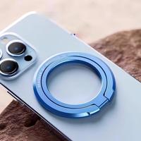 Magnetischer Legierungsring-Schnallenständer Ultradünner Flexibler Tragbarer Multifunktionaler Verstellbarer Schreibtisch-Telefonhalter