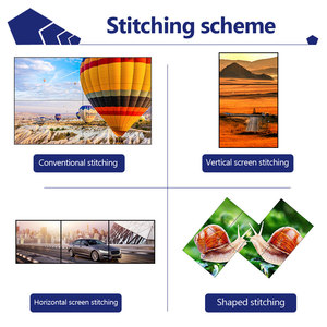 43" 49" 55" Panel 3x1 3x2 3x4 3x5 4x2 Lcd Video <b>Wall</b> <b>Display</b> 4K Screen Indoor Advertising - Product Image 5