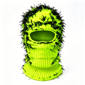 Pasamontañas de punto desgastado con un orificio, máscara de esquí de acrílico, cálido para invierno, estilo urbano - Product Image 6