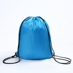 Custom Polyester <b>Drawstring</b> <b>Backpacks</b> With Logo Printing For Storage And Promotion Wenzhou Made - Product Image 3