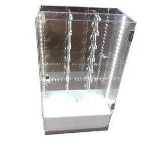 Two Sides Rotating Acrylic Knife Display Case