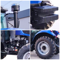 Tracteur agricole 4x4 Majestic 120 CV avec cabine climatisée, système hydraulique robuste, levage haute performance et électrique