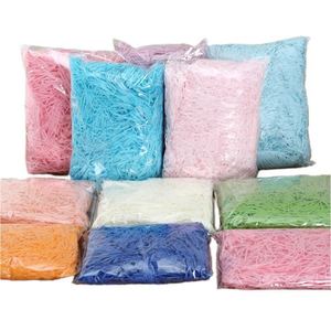 Wholesale 1KG/<b>Pack</b> Gift Box Filler Colorful Shred <b>Paper</b> Lafite <b>Paper</b> Filling Shredded <b>Paper</b> for Gift Package Box Filling - Product Image 2