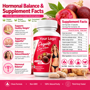 Cápsulas de Aguaje Rojo y <span class=keywords><strong>Maca</strong></span> <span class=keywords><strong>Peruana</strong></span> <span class=keywords><strong>en</strong></span> Gelatina, 1000mg, 100 Unidades, Veganas, Naturales, para Apoyo Curvilíneo <span class=keywords><strong>en</strong></span> Adultos, Marca Privada OEM, Venta al Por Mayor - Product Image 2