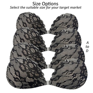 Sujetador Adhesivo de Silicona sin Tirantes Transpirable con Copa Gruesa y Cierre Frontal con Encaje para Venta al por Mayor - Product Image 4