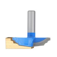 Fraise à panneaux surélevés en carbure monobloc, certifiée CE ISO, revêtement en poudre de polyester, pour routeur CNC, fraisage en montée