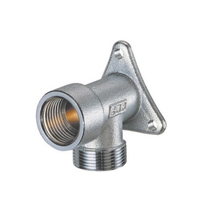 Raccordo femmina cromato da 1/2 pollice per tubi in rame, componenti per sistemi HVAC - Product Image 1