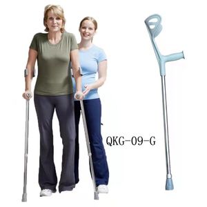 Béquilles réglables en alliage d'aluminium, légères et antidérapantes, aide à la marche pour la récupération des fractures - Product Image 4